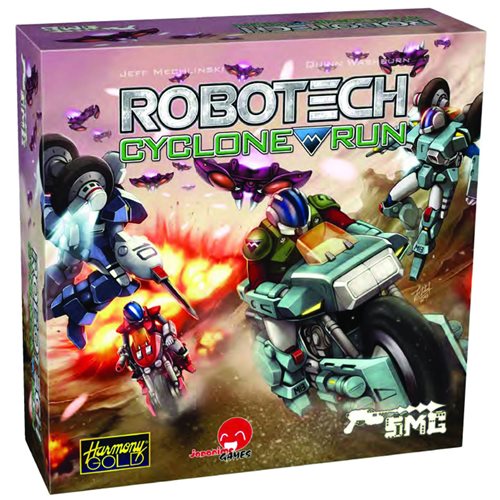 Robotech Cyclone Run Dice and Card Game