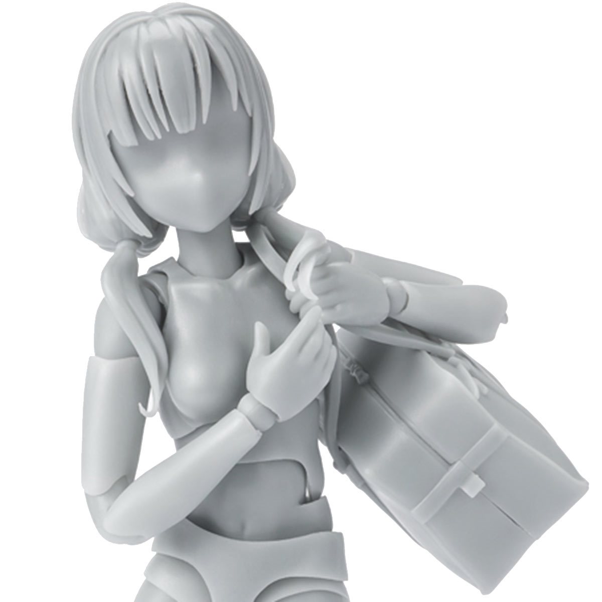 S.H. Figuarts Female Body-Chan Action Figure - DX Gray Ver