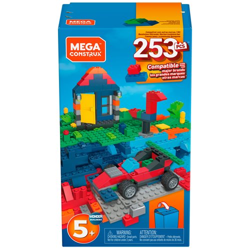 Mega Construx Wonder Builders Building Box 250-Pieces