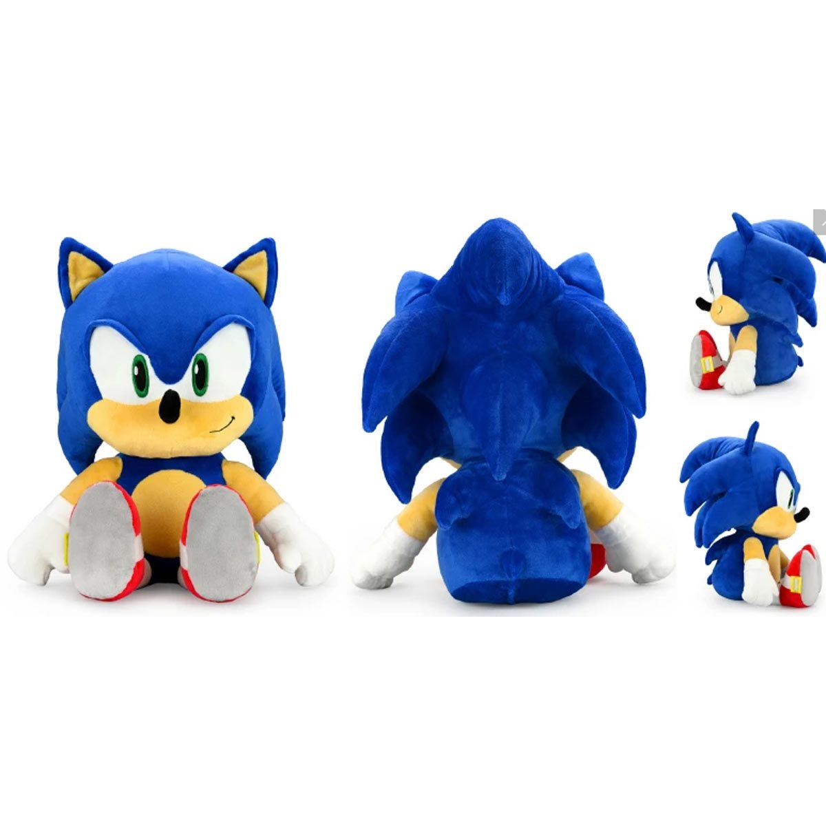 Kidrobot Sonic The Hedgehog Super Sonic 16 Inch HugMe Shake Action  Vibrating Plush
