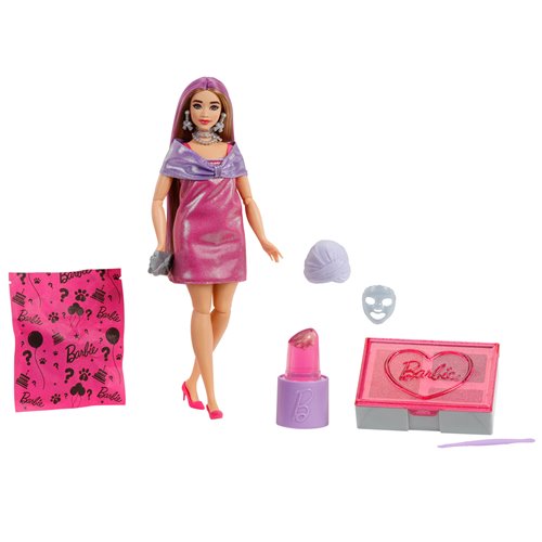 Barbie Party Unboxed Pink Doll
