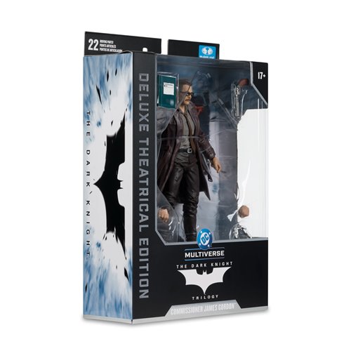 DC Multiverse Deluxe Theatrical Edition Wave 5 The Dark Knight Commissioner Gordon 7-Inch Scale Acti