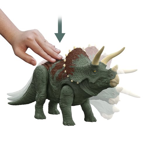 Jurassic World Roar Strikers Triceratops with Sound