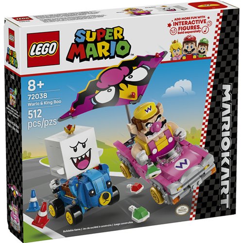 LEGO 72038 Mario Cart: Wario & King Boo