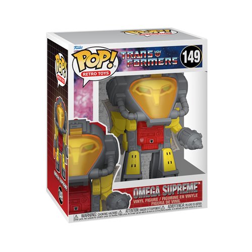 Transformers Omega Supreme Super 6-Inch Funko Pop! Vinyl Figure #149