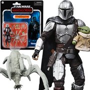 Star Wars The Vintage Collection The Mandalorian and Grogu (Maldo Kreis) 3 3/4-inch Action Figures, Not Mint