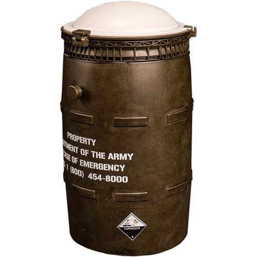 The Return of the Living Dead 245 Trioxin Barrel Diorama Set