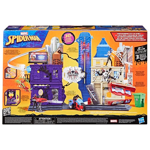 Spider-Man VenomVersus Web Slinging City Playset