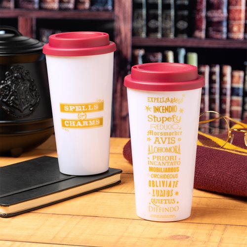 Harry Potter Spells 15 oz. Plastic Travel Mug