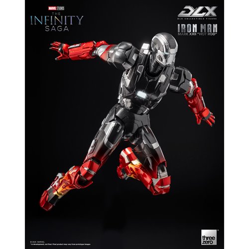 Marvel Studios Infinity Saga DLX Iron Man Mark 22 Hot Rod 1:12