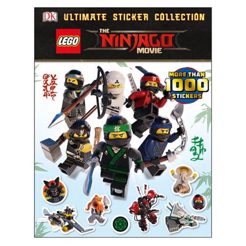 The LEGO Ninjago Movie Ultimate Sticker Collection Paperback Book