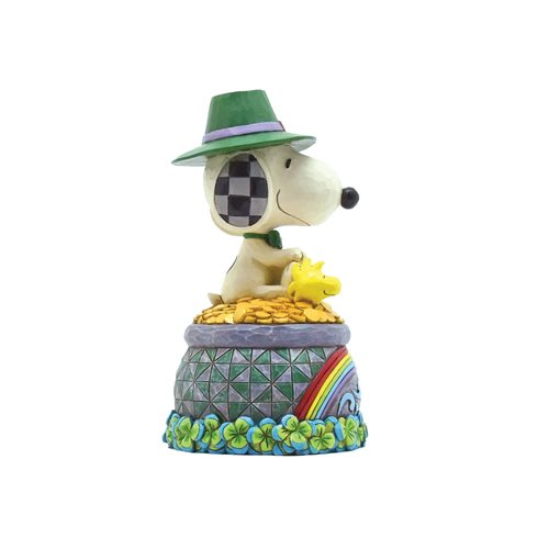 Peanuts Snoopy Pot of Gold by Jim Shore Statue