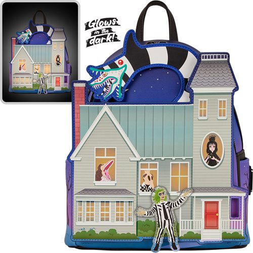 Beetlejuice Maitland House Glow-in-the-Dark Mini-Backpack