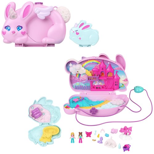 Polly Pocket 2-In-1 Bunny Fun Compact Playset