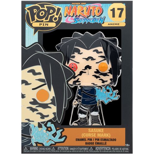 Naruto Sasuke Large Enamel Pop! Pin