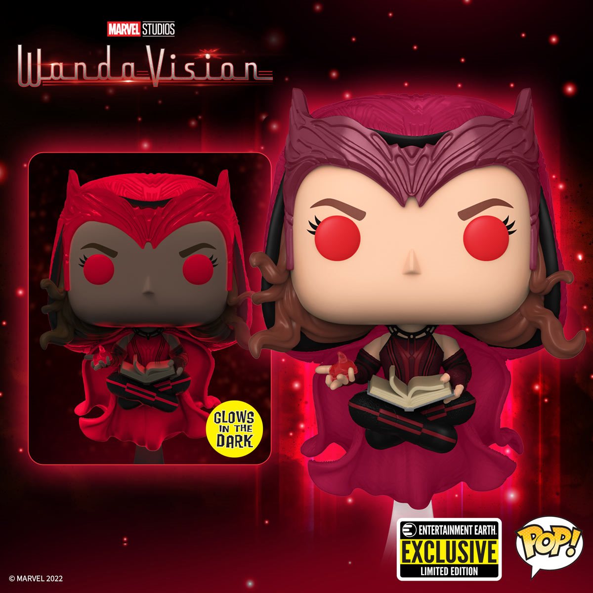 Scarlet Witch Explore to Darkhold with Iron Studios WandaVision Statue