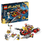 LEGO Atlantis 7984 Deep Sea Raider Case