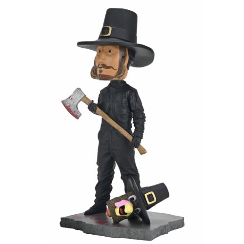 Thanksgiving John Carver Head Knocker Bobblehead