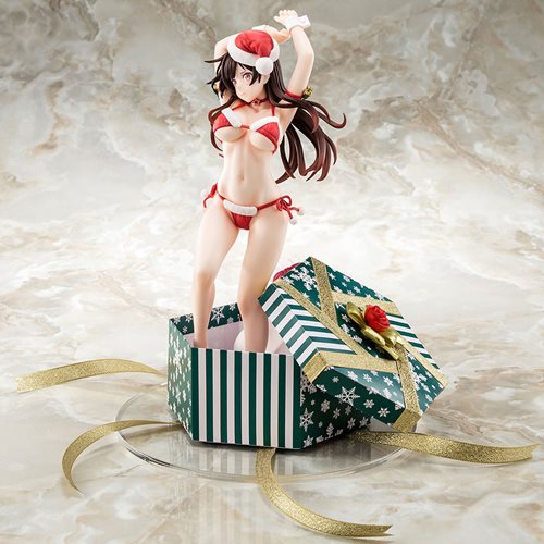 Rent-A-Girlfriend Mizuhara Chizuru Fluffy Santa Claus Bikini 2nd Xmas 1:6 Scale Statue