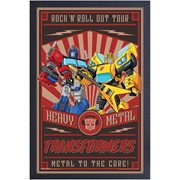 Transformers Rock 'N' Roll Out Tour Framed Art Print