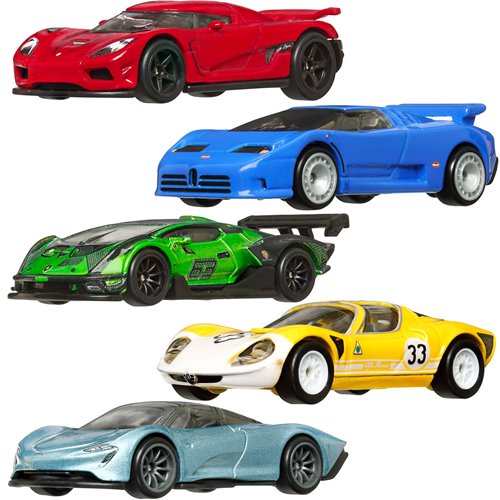 Hot Wheels Car Culture Speed Machines Mix 4 Vehicle Case of 10