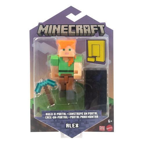 Minecraft Build-A-Portal Alex Action Figure