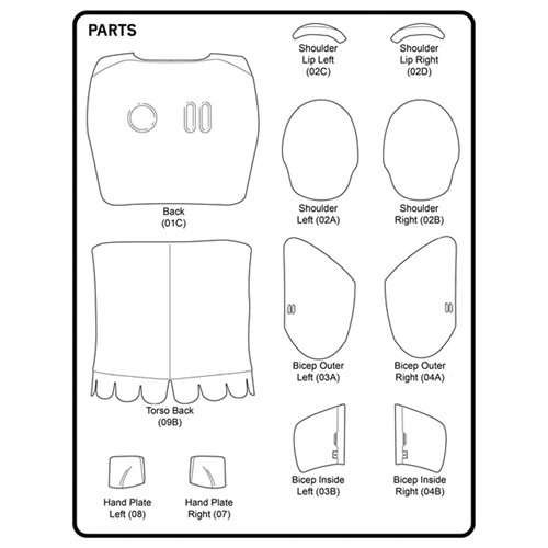Star Wars First Order Stormtrooper Standard Costume Kit