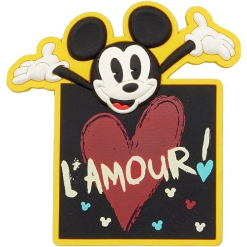 Mickey Mouse L'Amour! Soft Touch Magnet