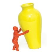 Little Guy Red-and-Yellow Vase