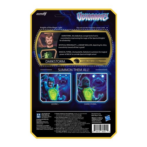Visionaries Darkstorm 3 3/4-Inch ReAction+ Figure