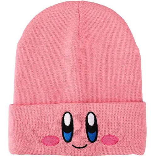 Kirby Big Face Embroidered Cuff Beanie - Entertainment Earth