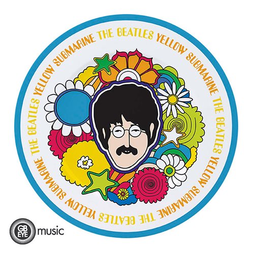 The Beatles Yellow Submarine Flowers 4-Pc. Plate Set