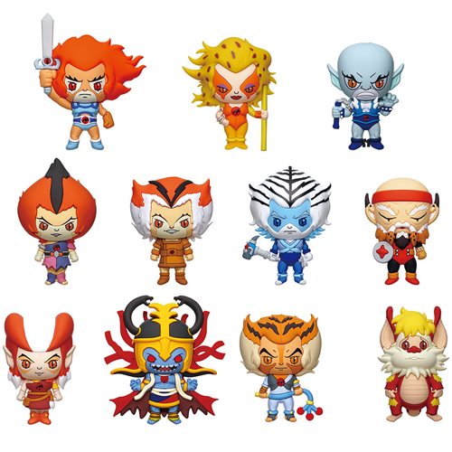 ThunderCats 3D Foam Bag Clip Random 6-Pack