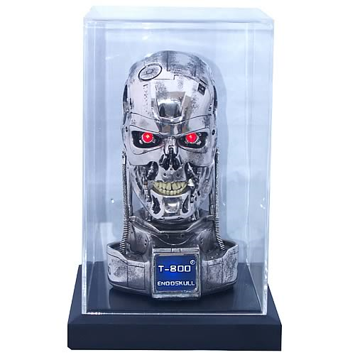 Terminator 2 Endoskeleton Battle Damaged Skull Replica