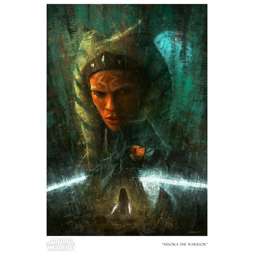 Star Wars: The Mandalorian Ahsoka the Warrior by Ignacio RC Paper Giclee Art Print
