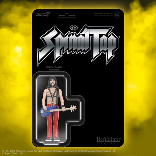 Spinal Tap Derek Smalls 3 3/4-Inch ReAction Figure
