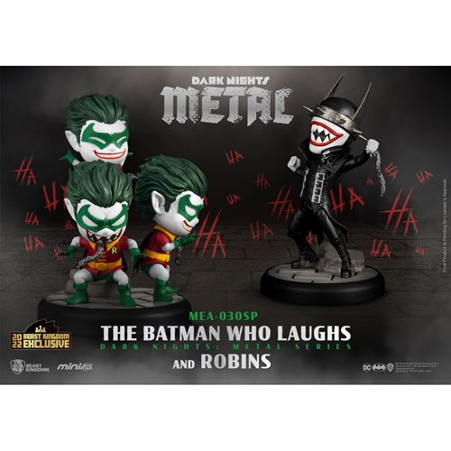 Dark Knights Metal The Batman Who Laughs and Robins MEA-030SP Mini-Figure 2-Pack - Previews Exclusiv