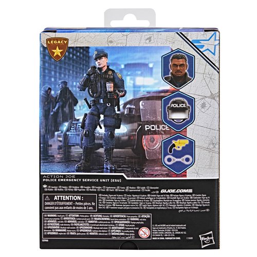 G.I. Joe Classified Series Legacy Collection Police Emergency Service Unit (ESU) 6-Inch Action Figur