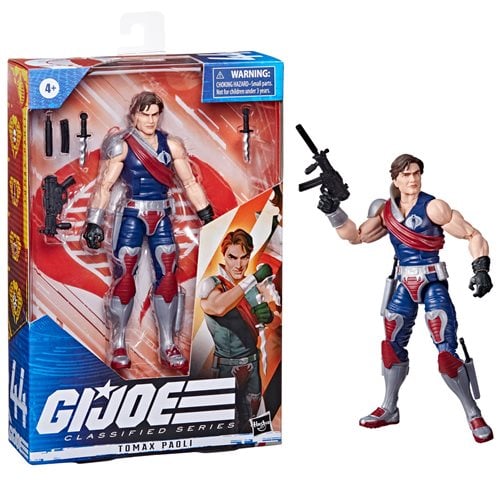 G.I. Joe Classified Series 6-Inch Tomax Paoli Action Figure