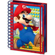 Super Mario Bros. Mario 3D Spiral Notebook