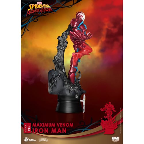 Maximum Venom Iron Man D-Stage DS-066 6-Inch Statue