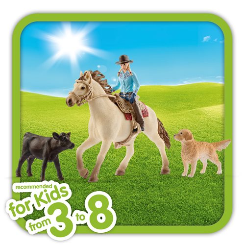 Farm World Western Riding Playset