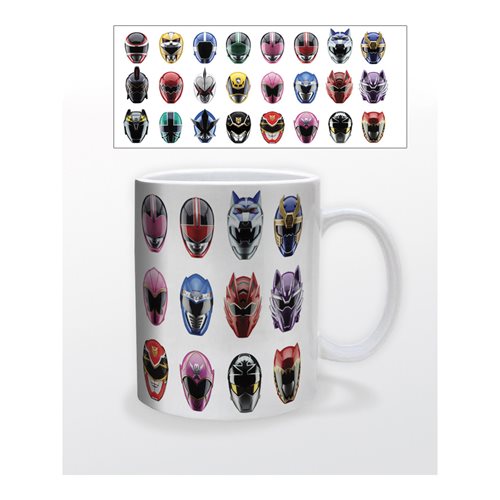 Power Rangers Helmets 11 oz. Mug
