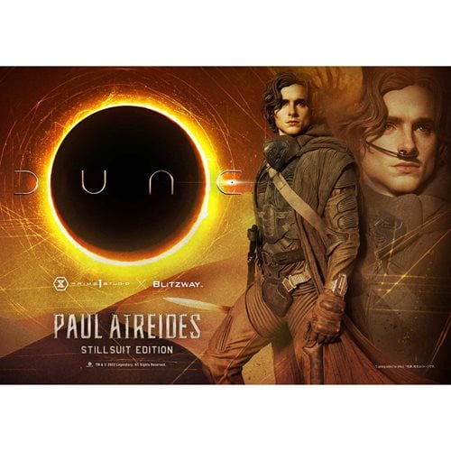 Dune (2021) Paul Atreides Stillsuit Premium Masterline 1:4 Scale Statue