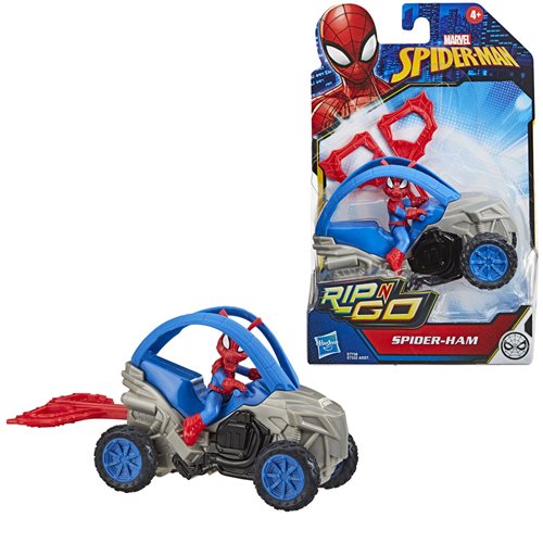 Spider-Man Rip N Go Vehicles Wave 1 Set
