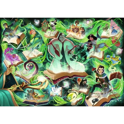 Disney Lorcana Glimmers of the Realm: Emerald 1,000-Piece Puzzle