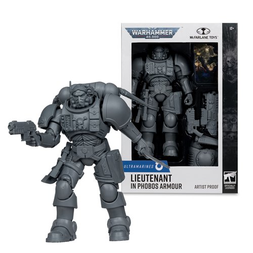 Warhammer 40,000 Wave 11 Ultramarines Lieutenant in Phobos Armour Artist Proof 7-Inch Scale Action F