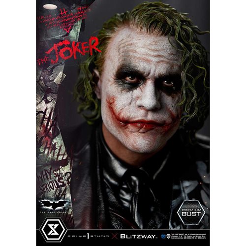 The Dark Knight Joker Museum Masterline Series Bust