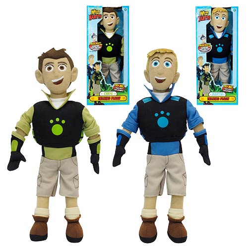 Wild Kratts Talking Plush Set Entertainment Earth Wild Kratts Talking Plush Set Entertainment Earth
