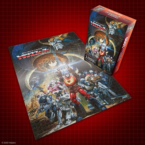 Transformers; The Movie Japanese 1986 Movie Poster Puzzle